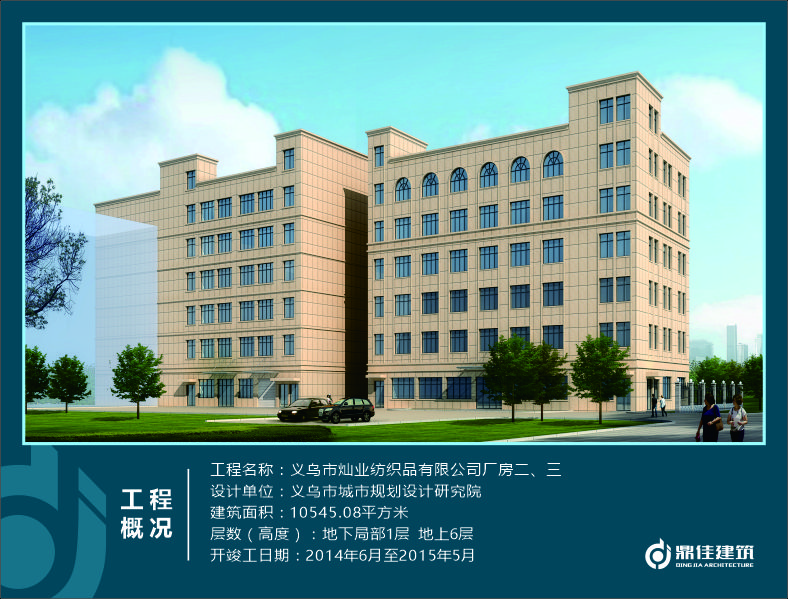 義烏市燦業(yè)紡織品有限公司廠房二、三